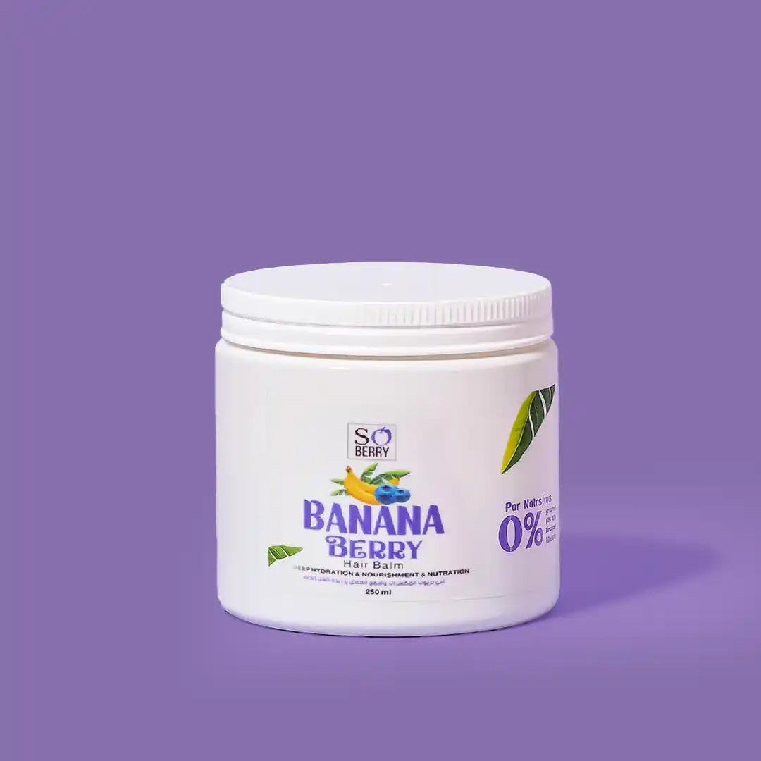 Banana Berry Curly Hair Balm – 250 ml