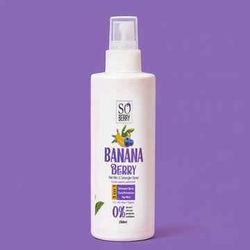 Banana Berry 3-in-1 Curly Hair Spray – 250 ml